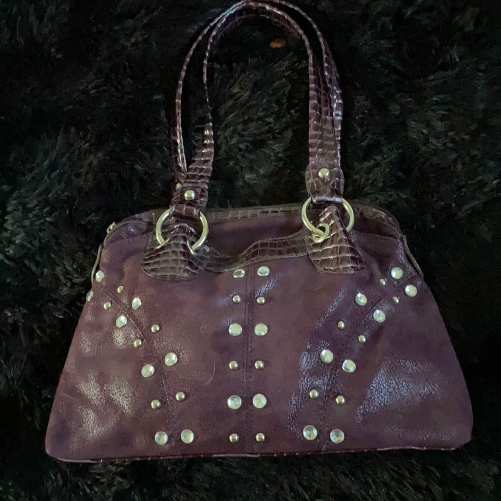Purple purse